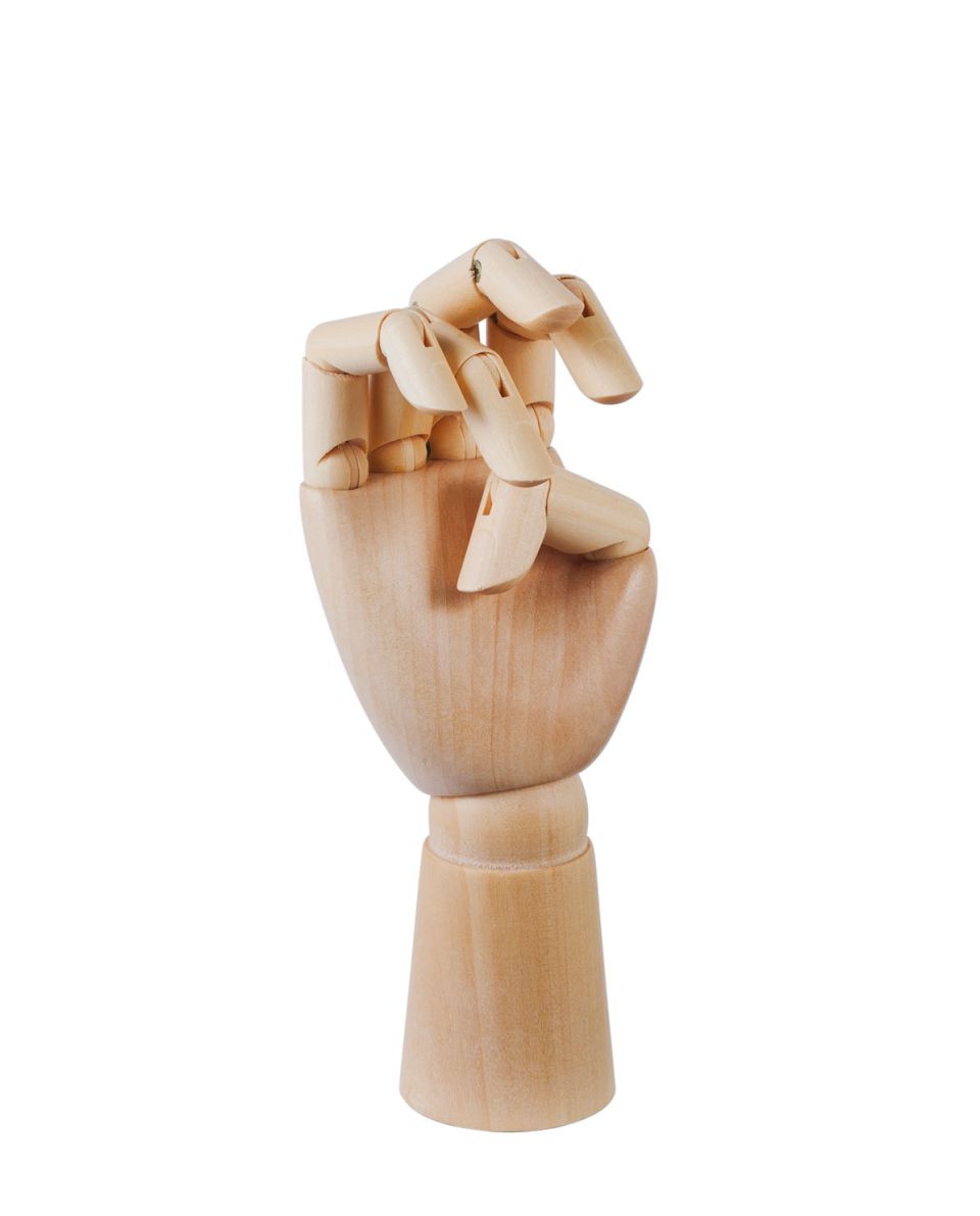 Wooden Hand 13,5 cm H