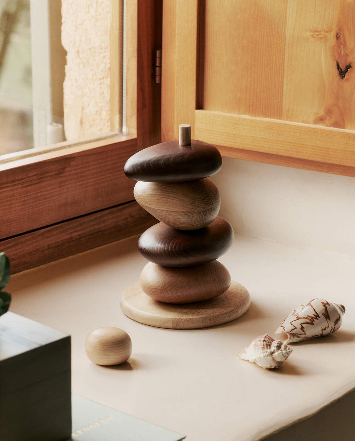 Deko Objekt Stapelturm Pebble One Size