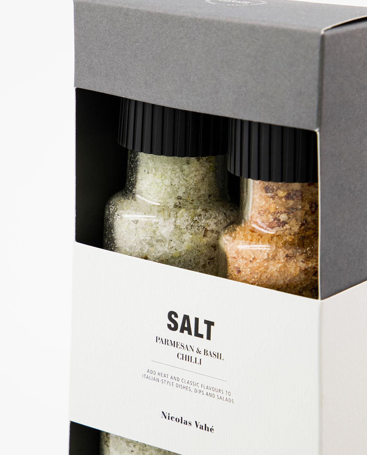 Geschenkset Salz Parmesan & Basil und Chilli One Size