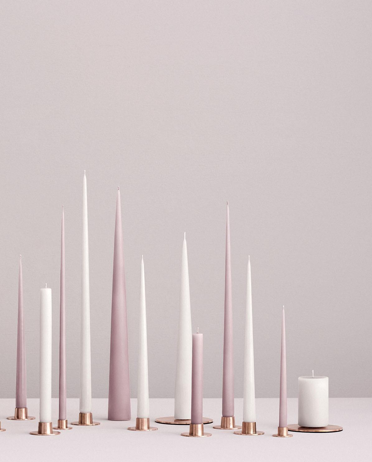 Kegelkerze Set Cone Candles One Size