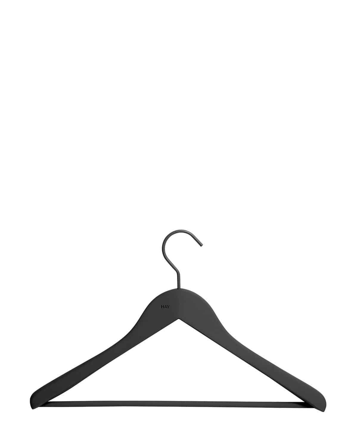 Kleiderbügel Set Soft Coat Hanger mit Steg One Size