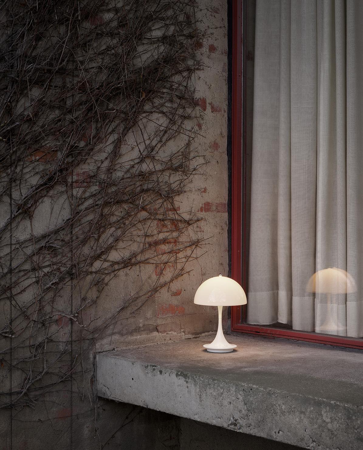 Tischleuchte Panthella Opal 160 portable One Size