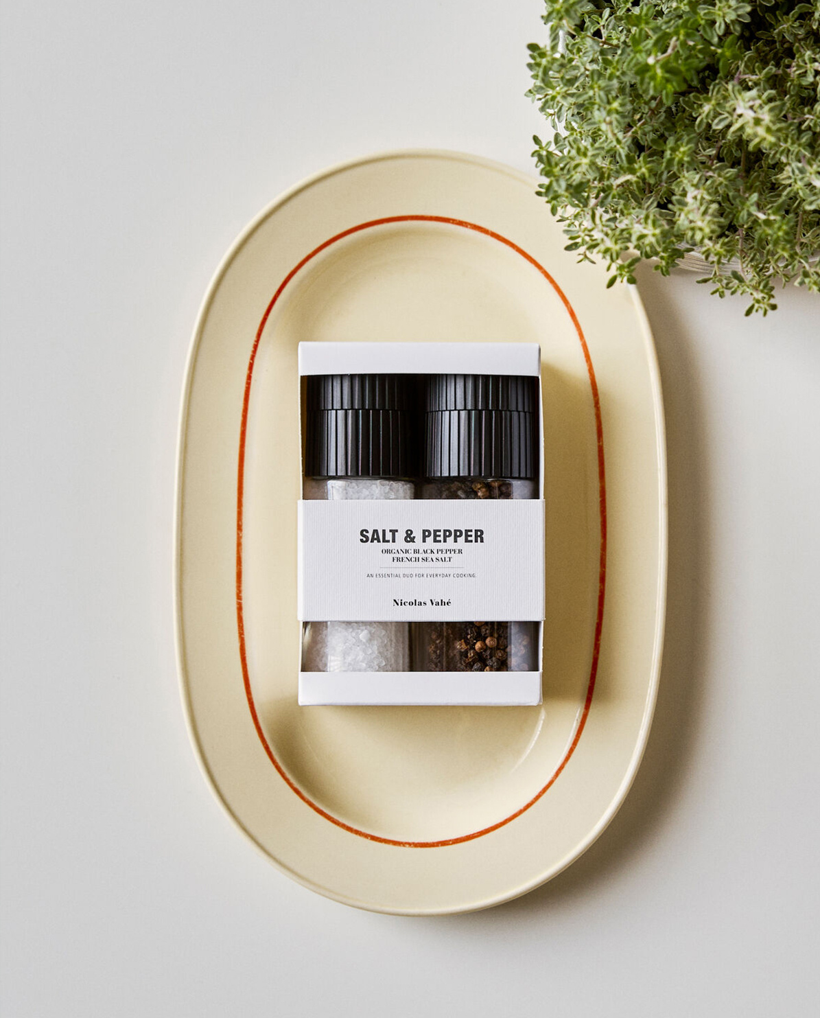 Nicolas Vahé Geschenkset Salz & Pfeffer 120g / 60g