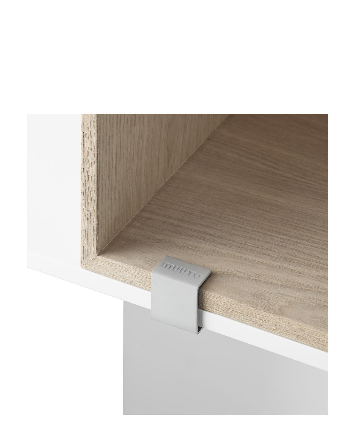 Muuto Clip Set für Wandregal Mini Stacked One Size