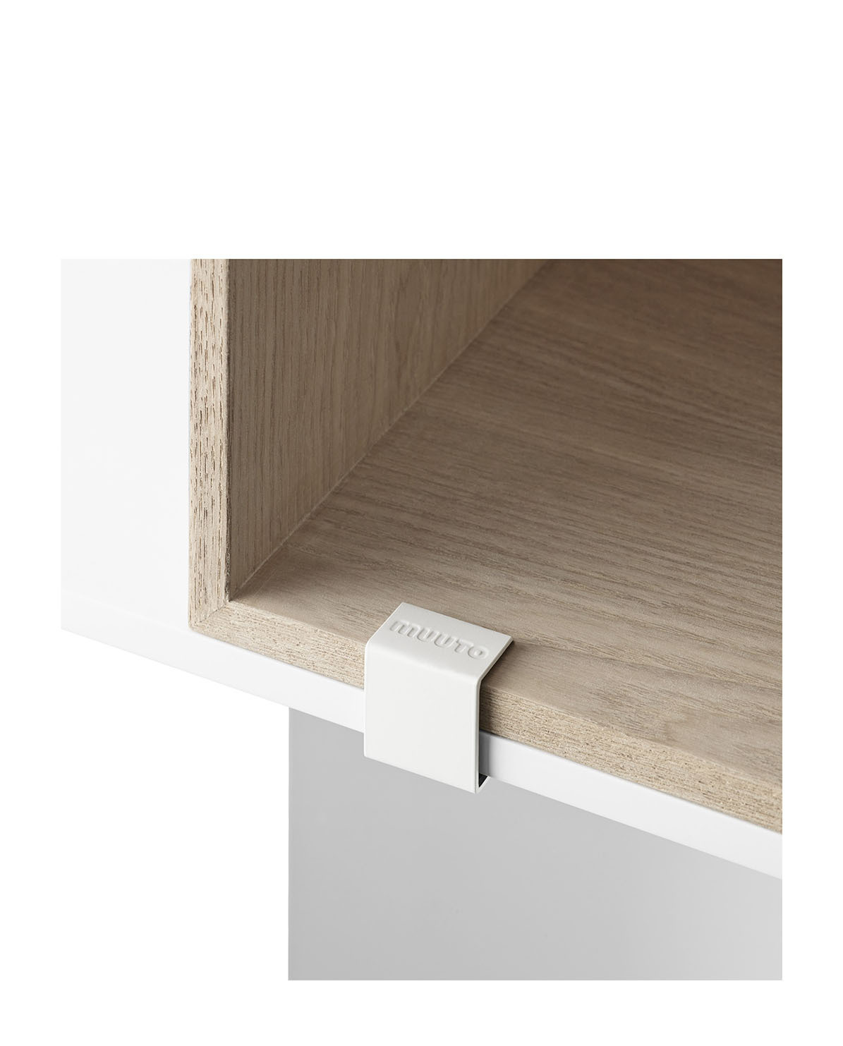 Muuto Clip Set für Wandregal Mini Stacked One Size