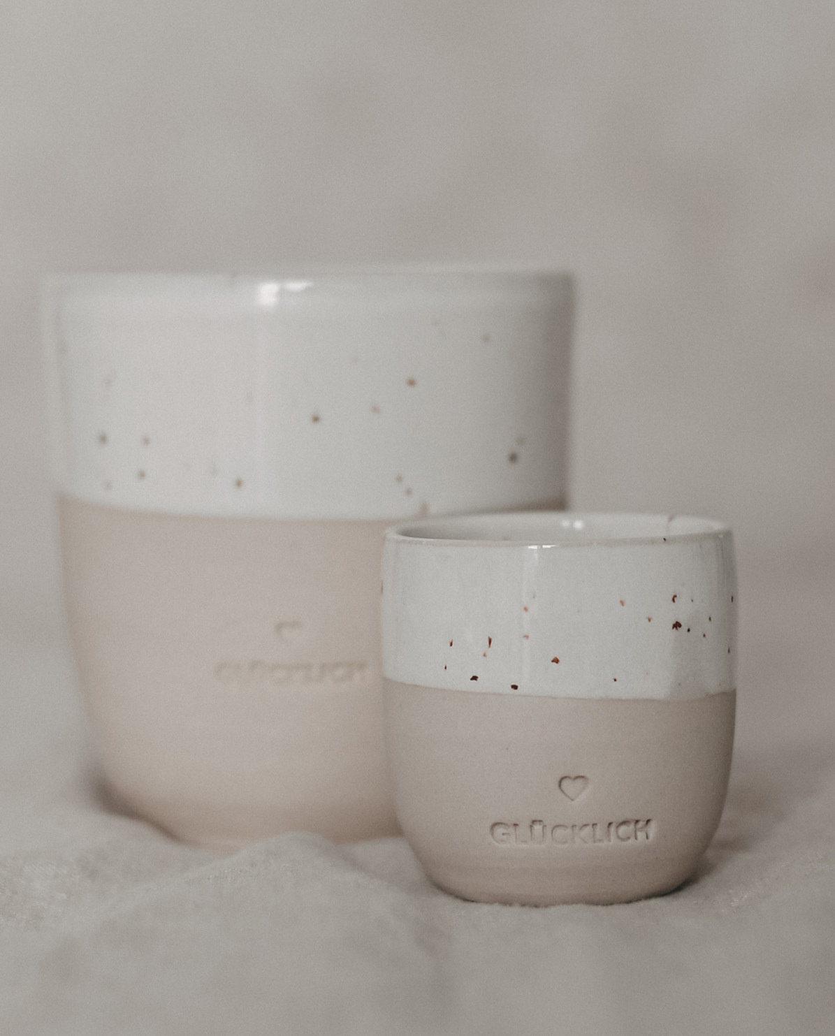 Eulenschnitt Espresso Becher Glücklich One Size