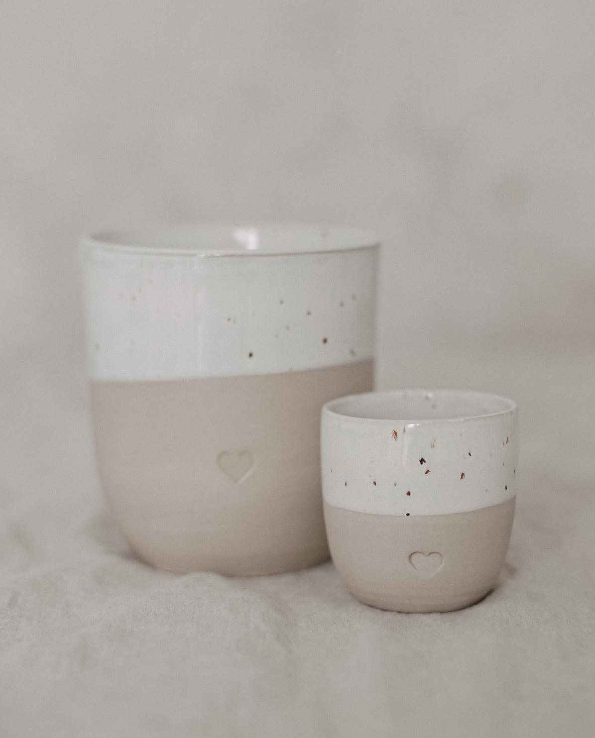 Eulenschnitt Espresso Becher Herz One Size