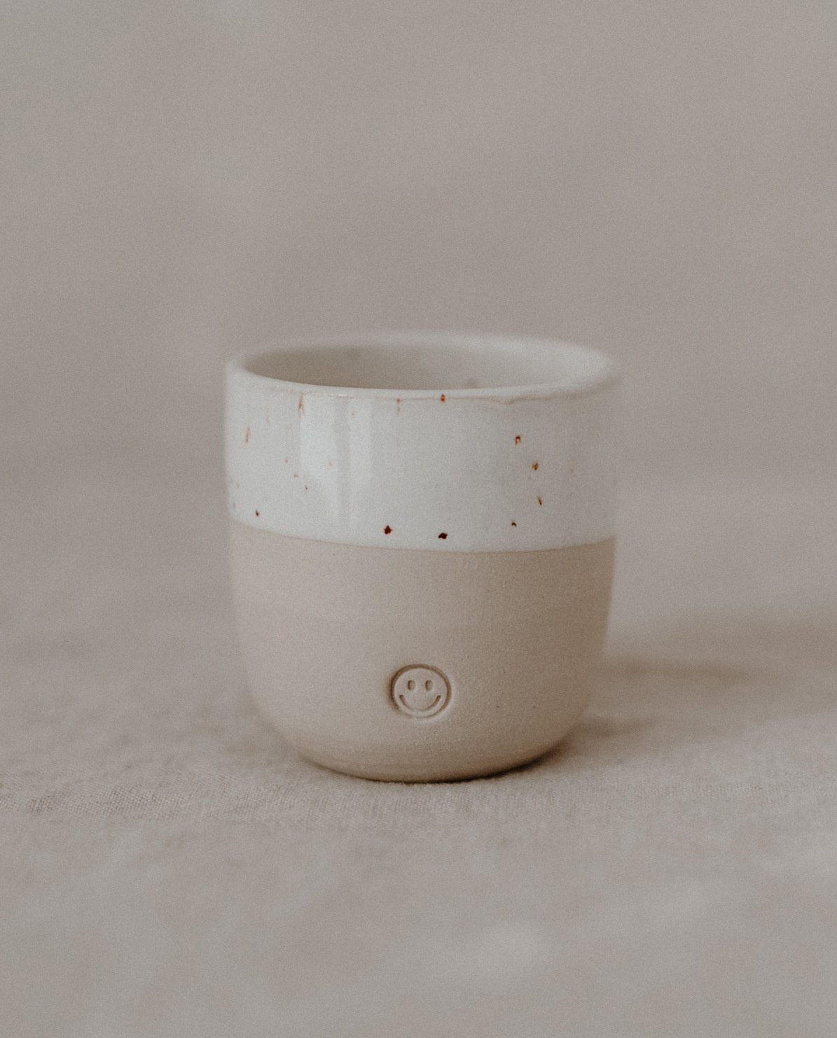 Eulenschnitt Espresso Becher Smiley One Size