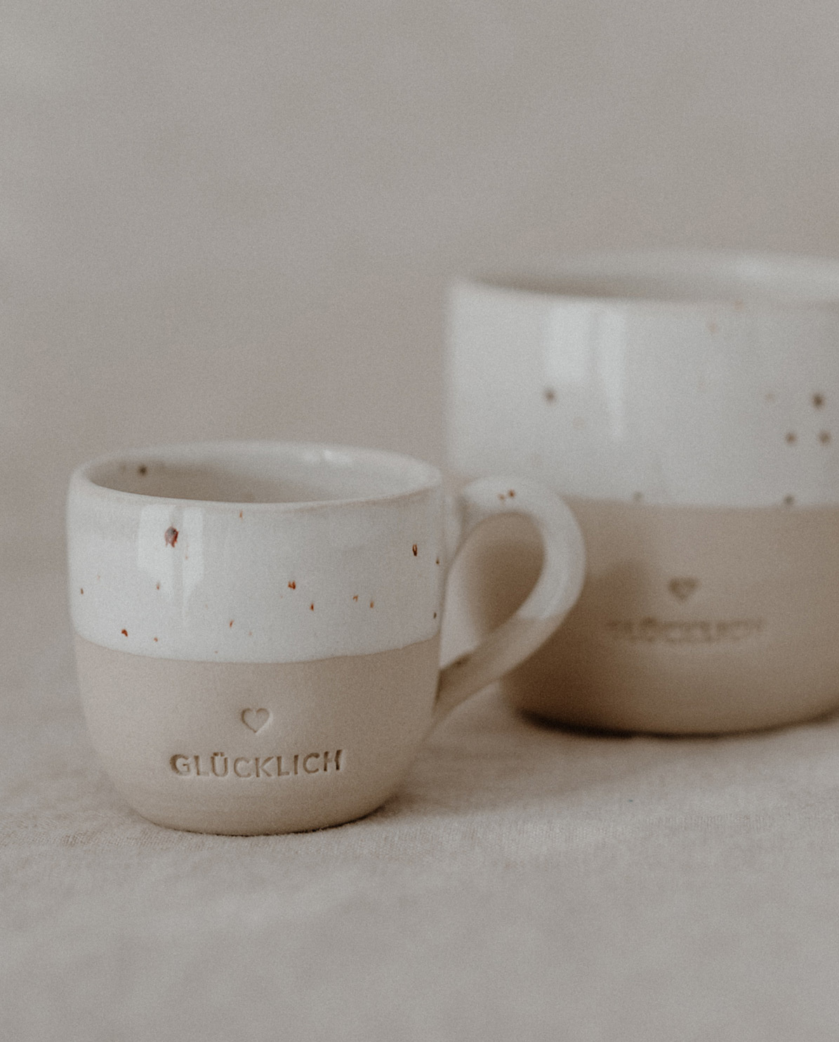 Eulenschnitt Espresso Tasse Glücklich One Size
