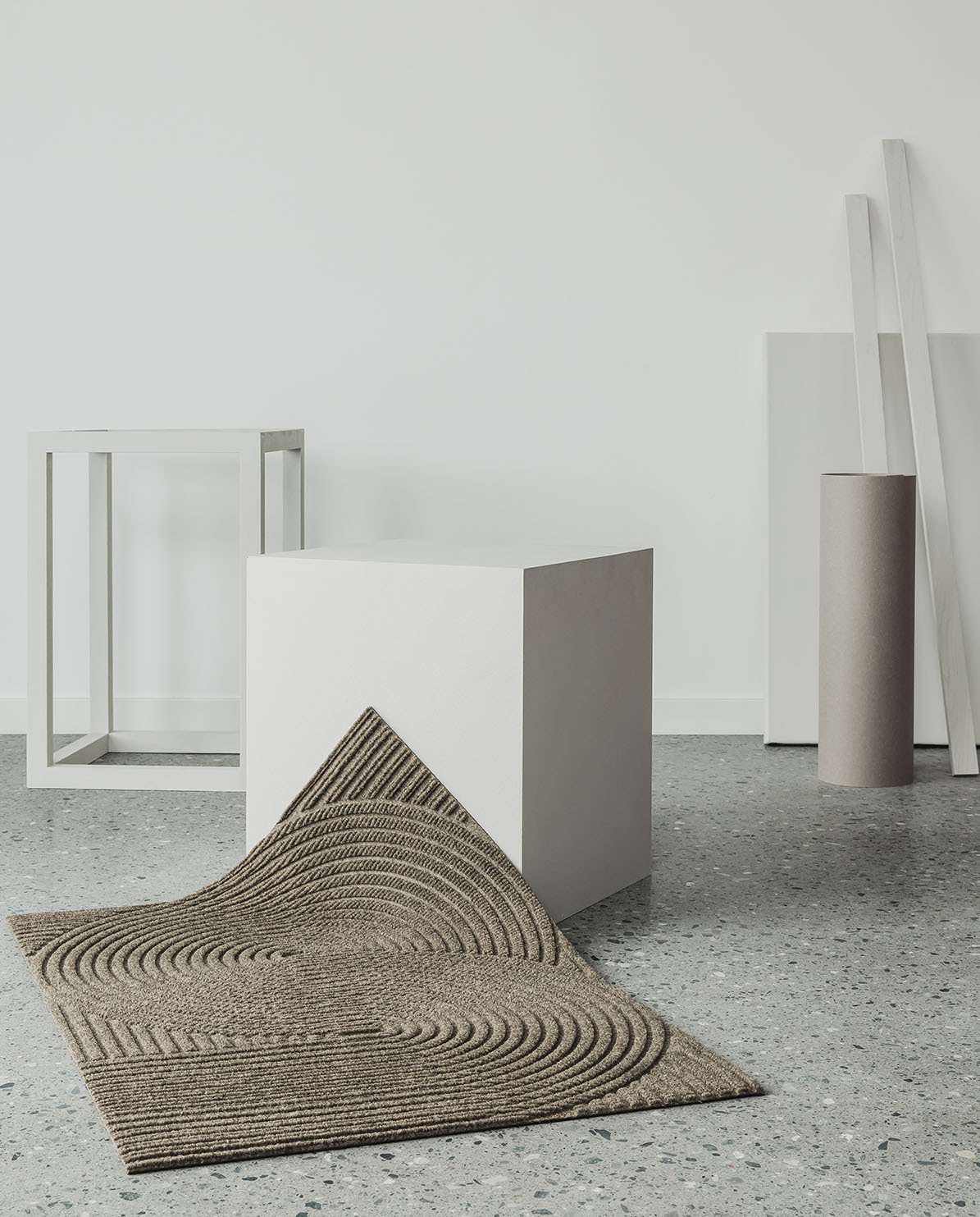 Heymat Fußmatte Heymat+ Sand 85 x 130 cm