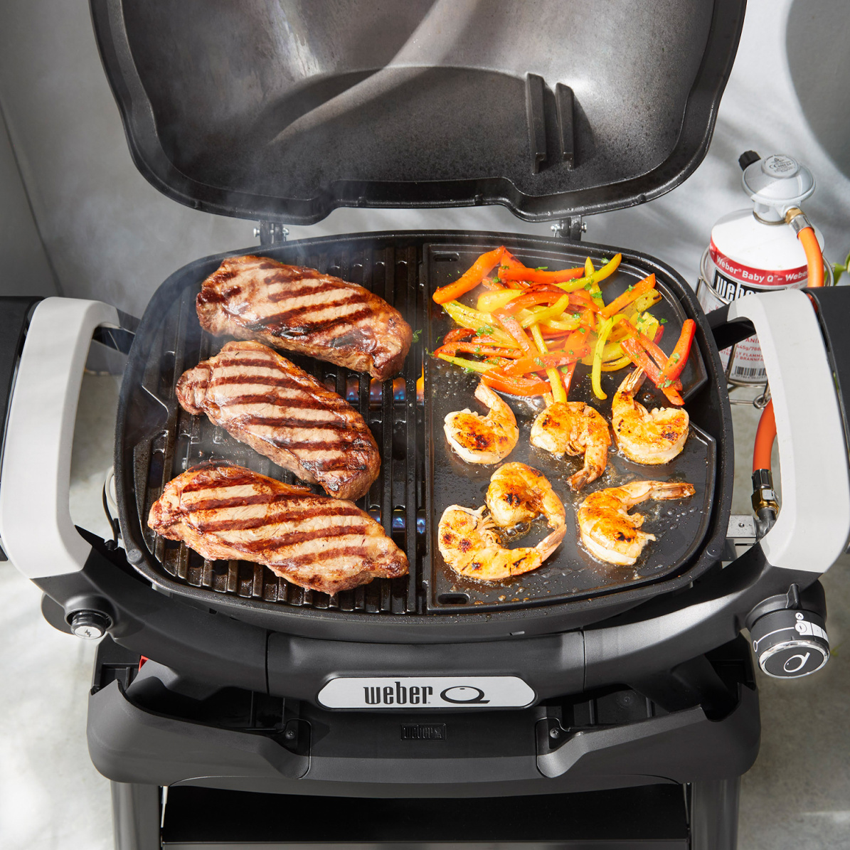 Weber Grillplatte, einseitig für Q1000N-Serie (2025)