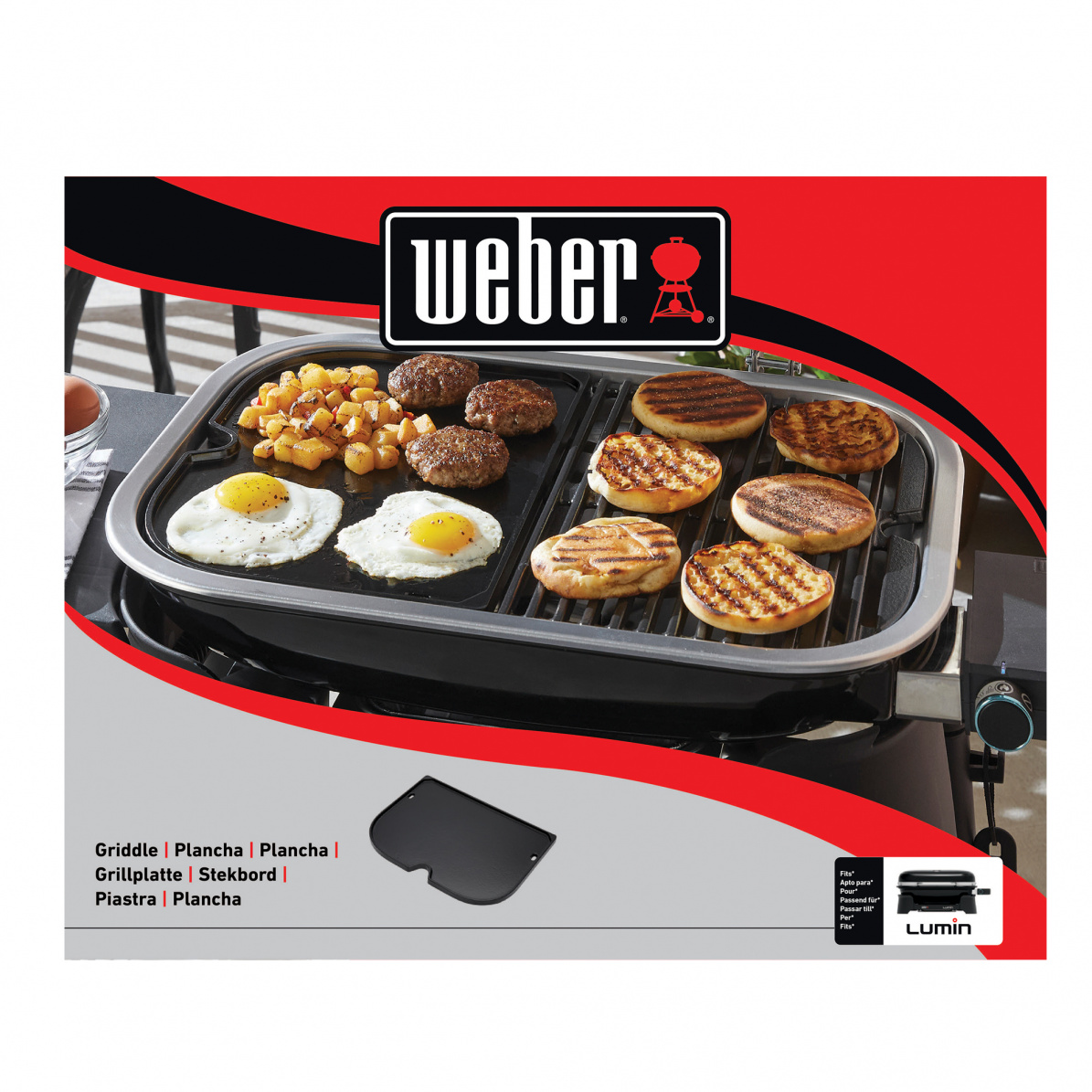 Weber Grillplatte - für Lumin