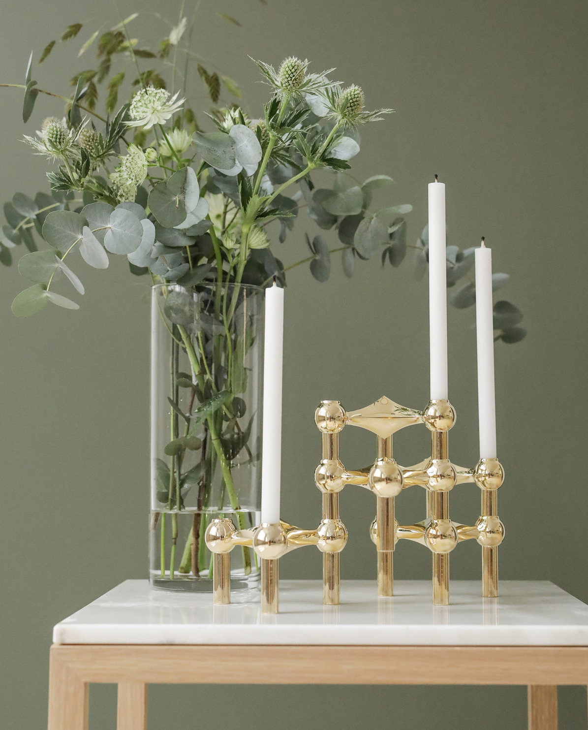 STOFF Nagel Kerze Set Candle Box One Size