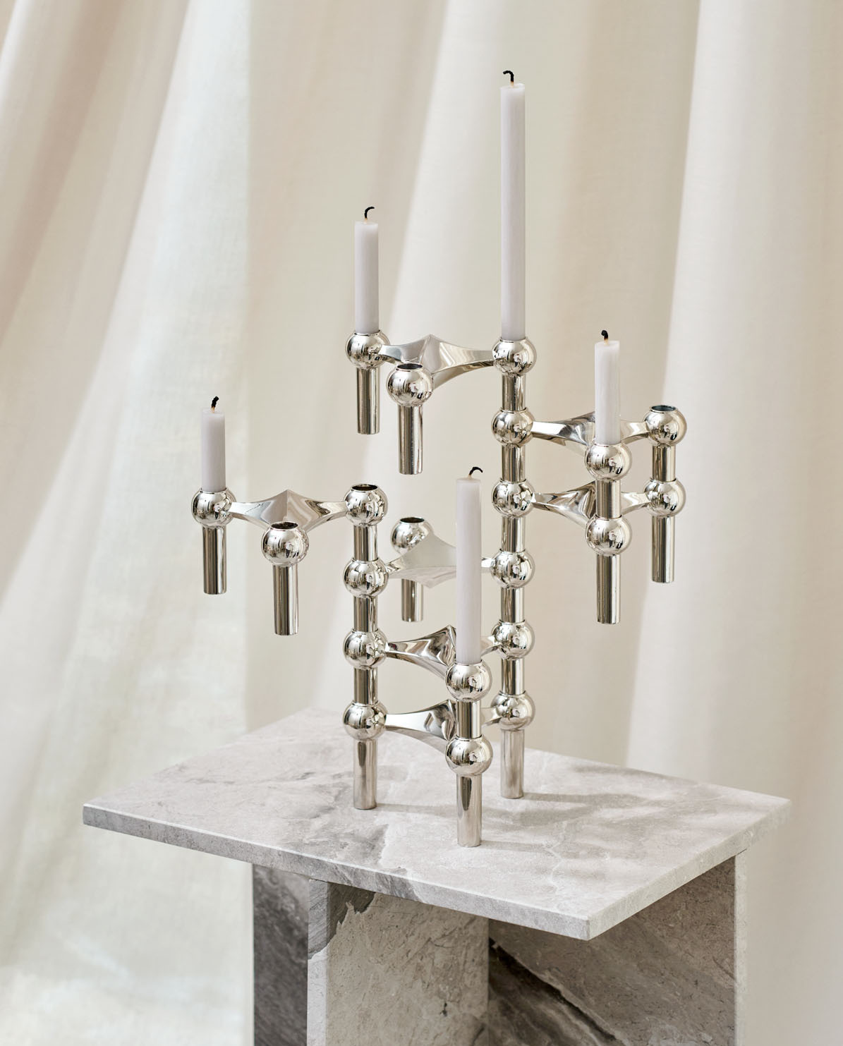 STOFF Nagel Kerze Set Candle Box One Size