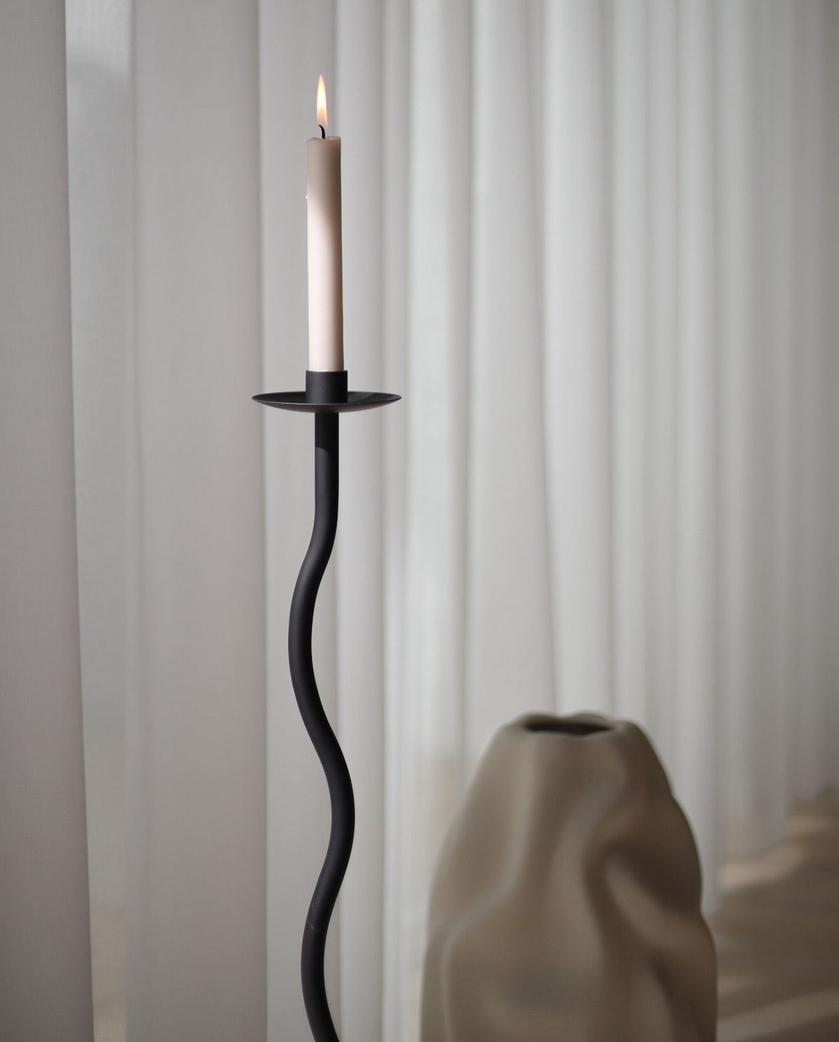 Cooee Design Kerzenhalter Curved 26 cm H
