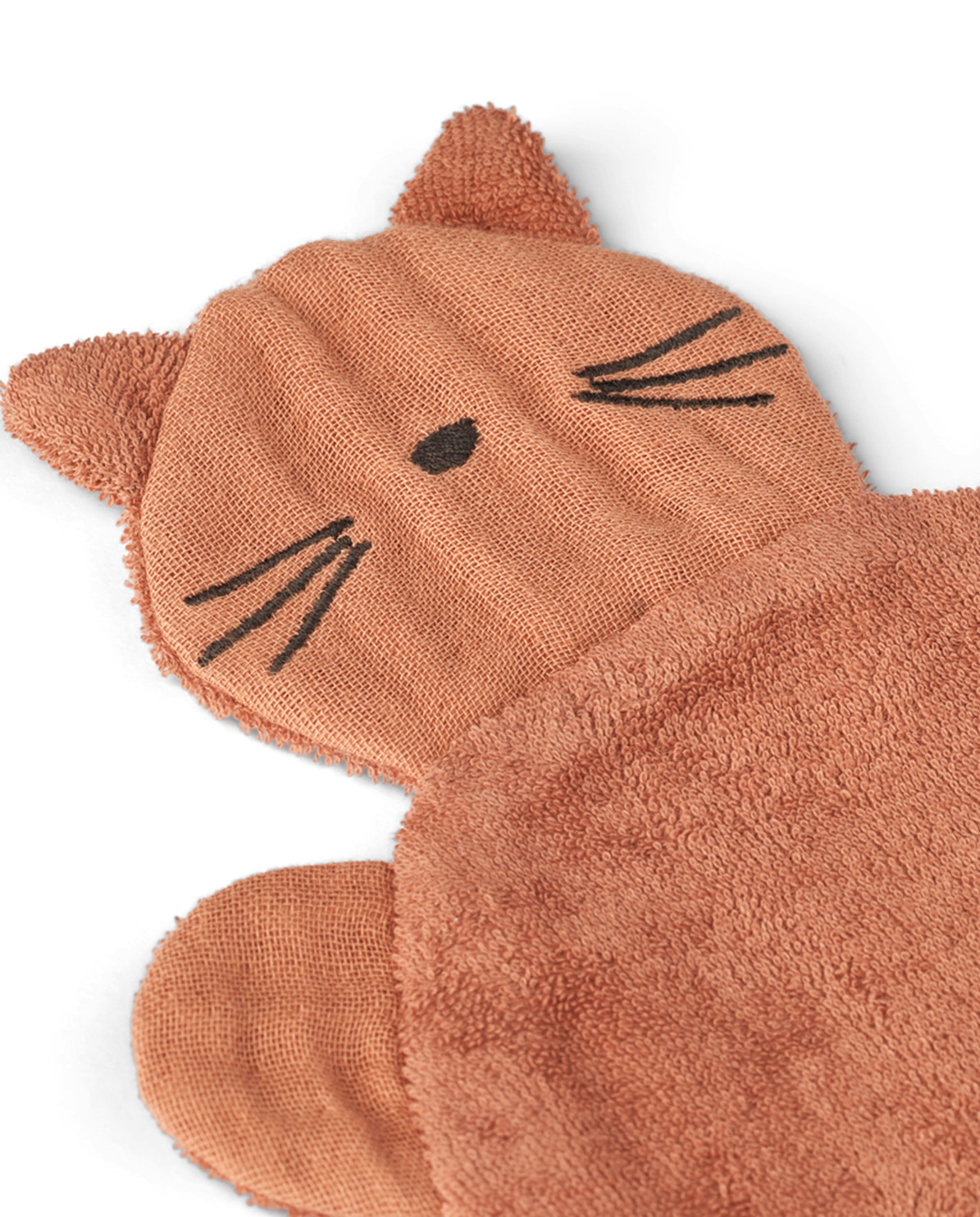 Liewood Kuscheltuch Janai cat/tuscany rose One Size