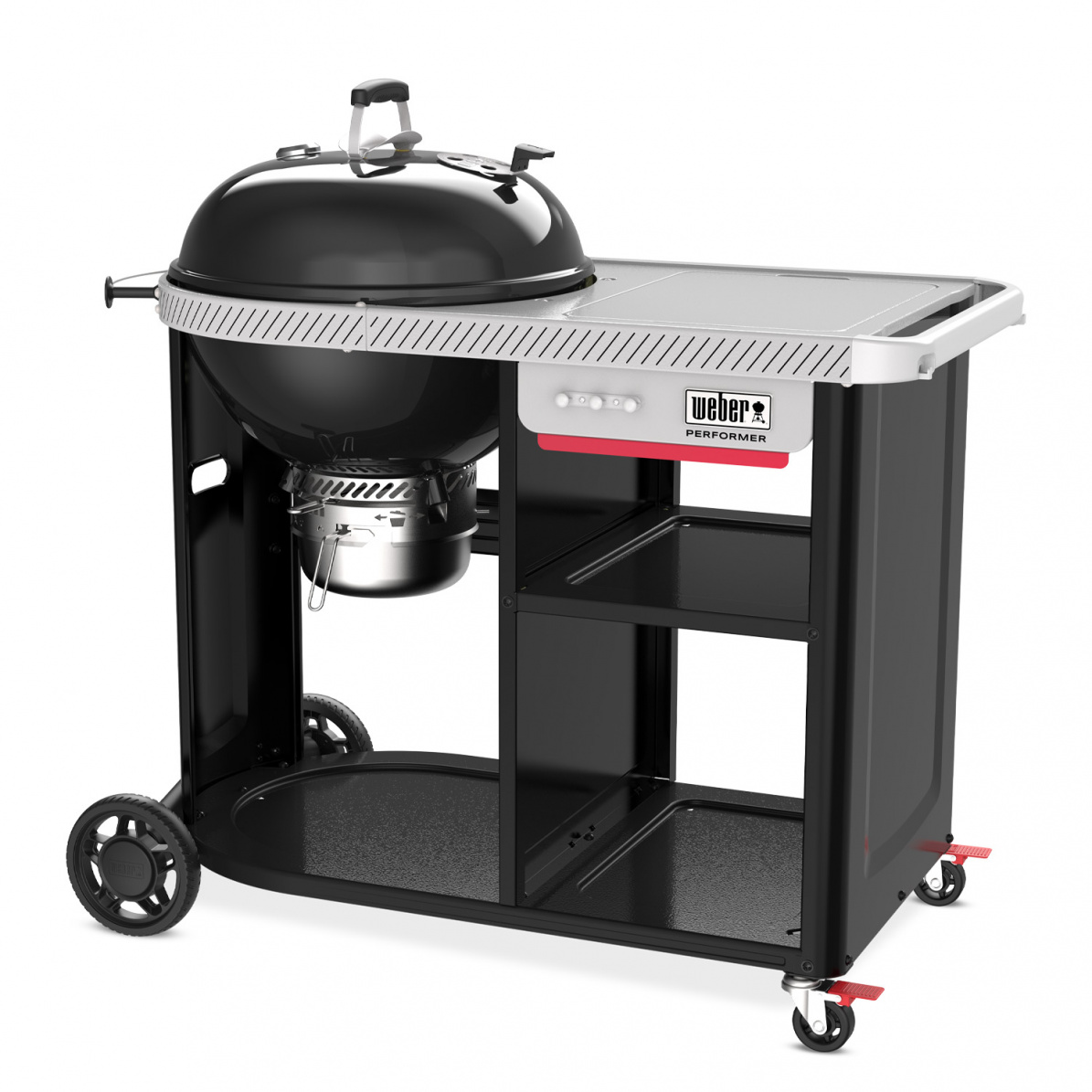 Weber Holzkohlegrill Performer Premium, 57 cm, schwarz (2026)
