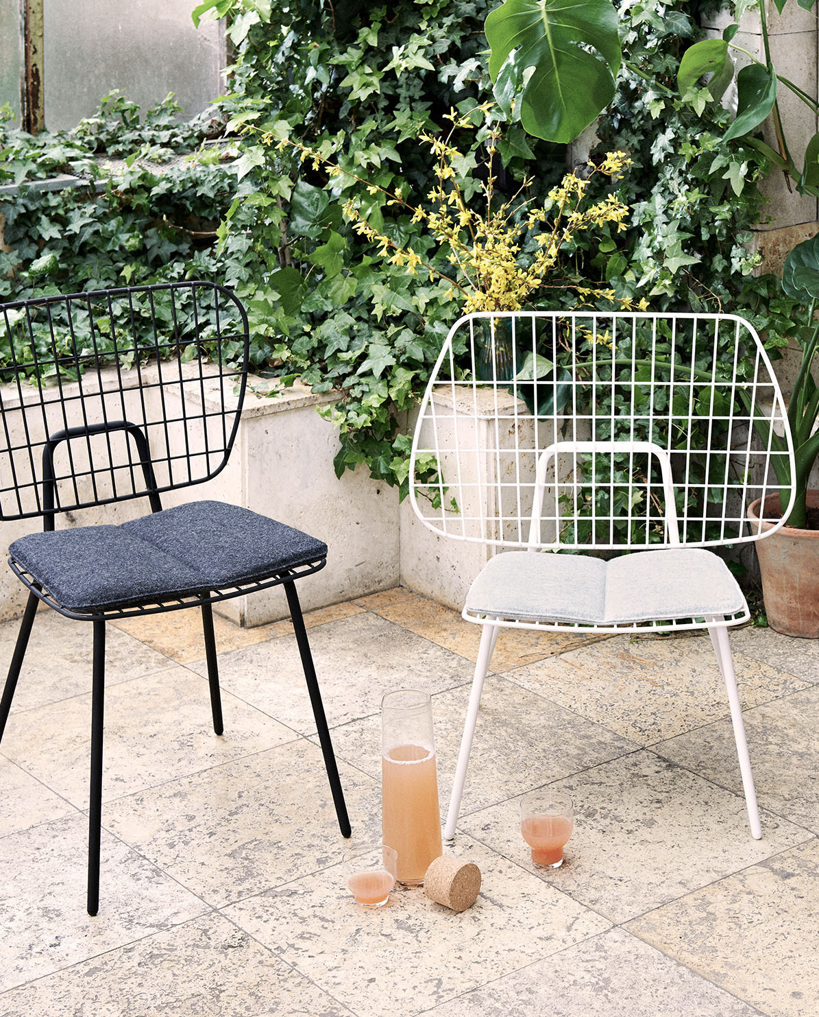 Audo Copenhagen Sitzkissen WM String Outdoor Lounge One Size