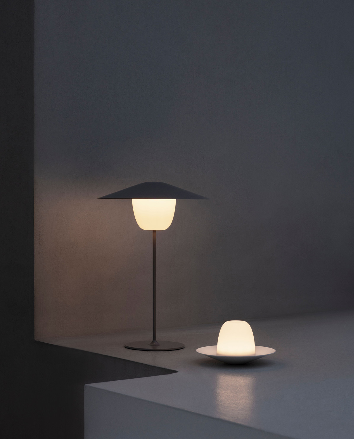 blomus Stehleuchte LED Ani Lamp portable 49 cm H
