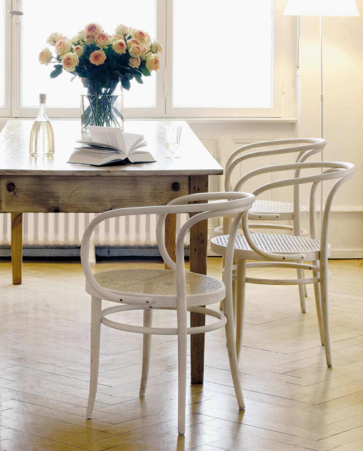 Thonet Stuhl Bugholz 209 One Size
