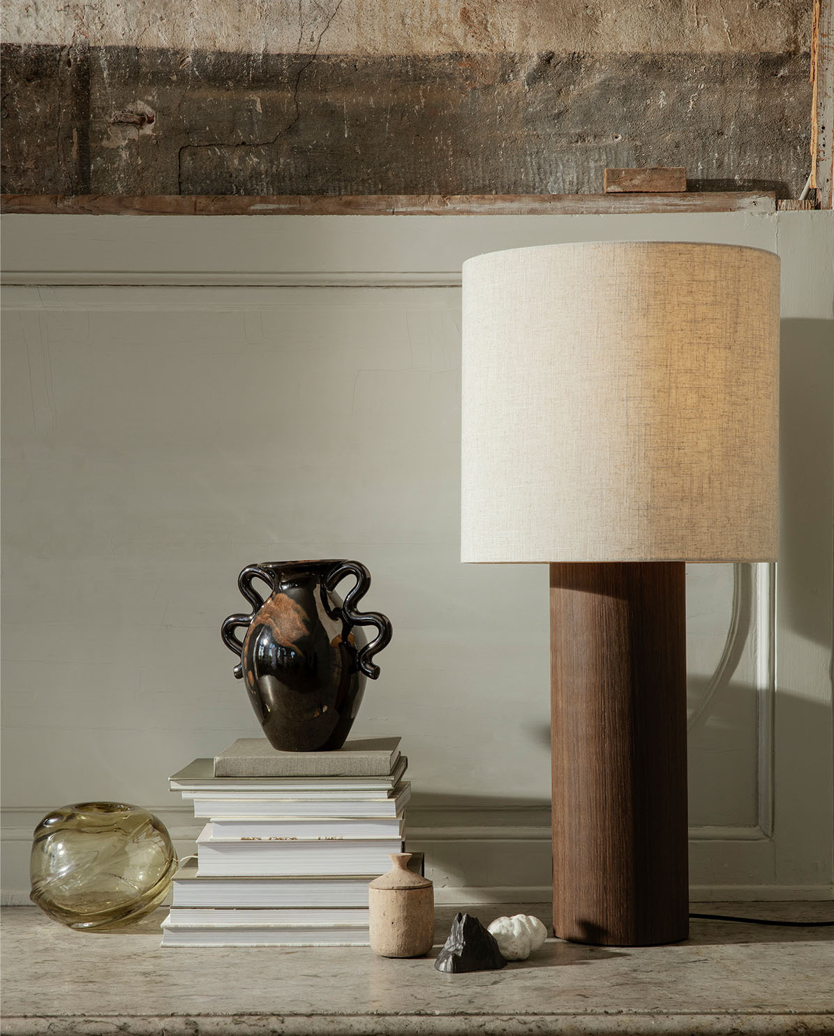 Ferm Living Vase Water Swirl round One Size