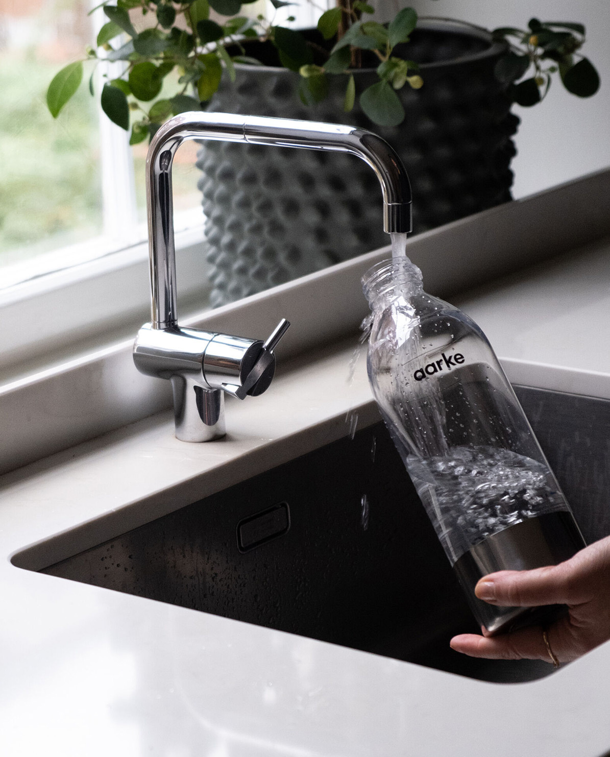 Aarke Wasserflasche PET Set für Carbonator 3 One Size