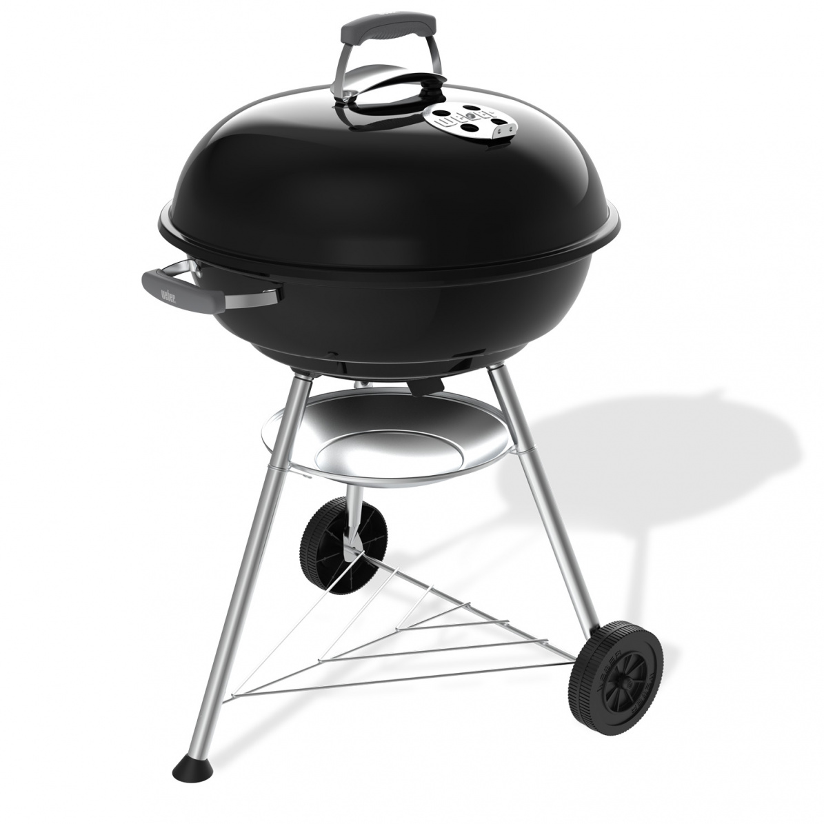 Weber Holzkohlegrill Compact Kettle, 57 cm, schwarz (2026)