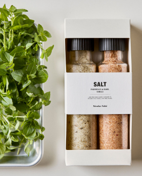 Nicolas Vahé Geschenkset Salz Parmesan & Basil und Chilli