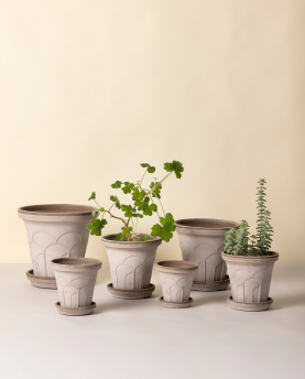 Bergs Potter Blumentopf The Fleur Raw Pot