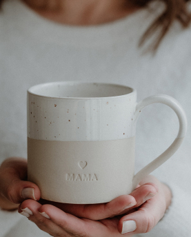 Eulenschnitt Große Tasse Mama