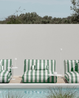 blomus Kissen Stay Outdoor gestreift