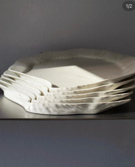 Christina Iversen Studio Speiseteller Muschel
