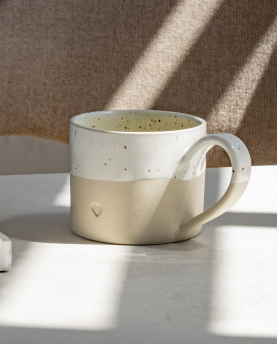 Eulenschnitt Tasse Herz