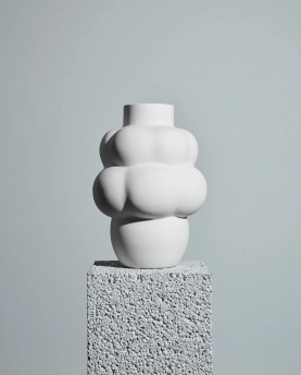 Louise Roe Vase Balloon 04 Steingut