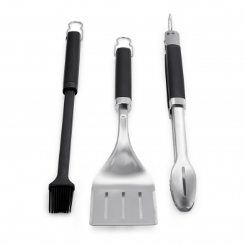 Weber Premium Grillbesteck, 3-teilig