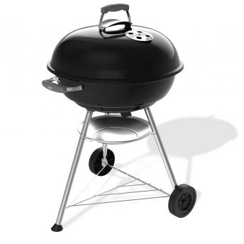 Weber Holzkohlegrill Compact Kettle, 57 cm, schwarz (2026)