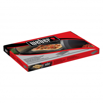 Weber glasierter Pizzastein rechteckig, 44 x 30 cm