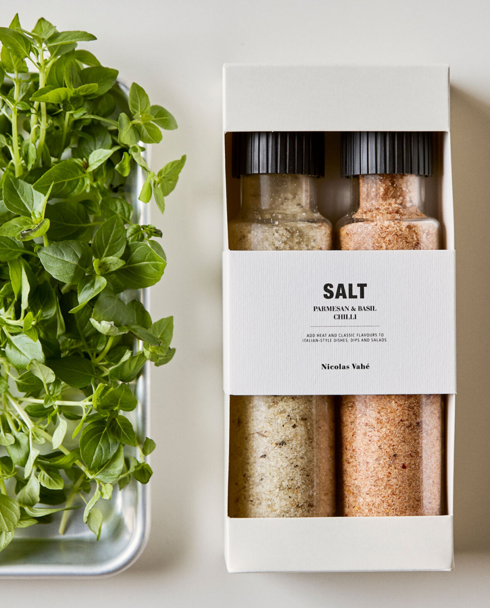 Nicolas Vahé Geschenkset Salz Parmesan & Basil und Chilli One Size 2