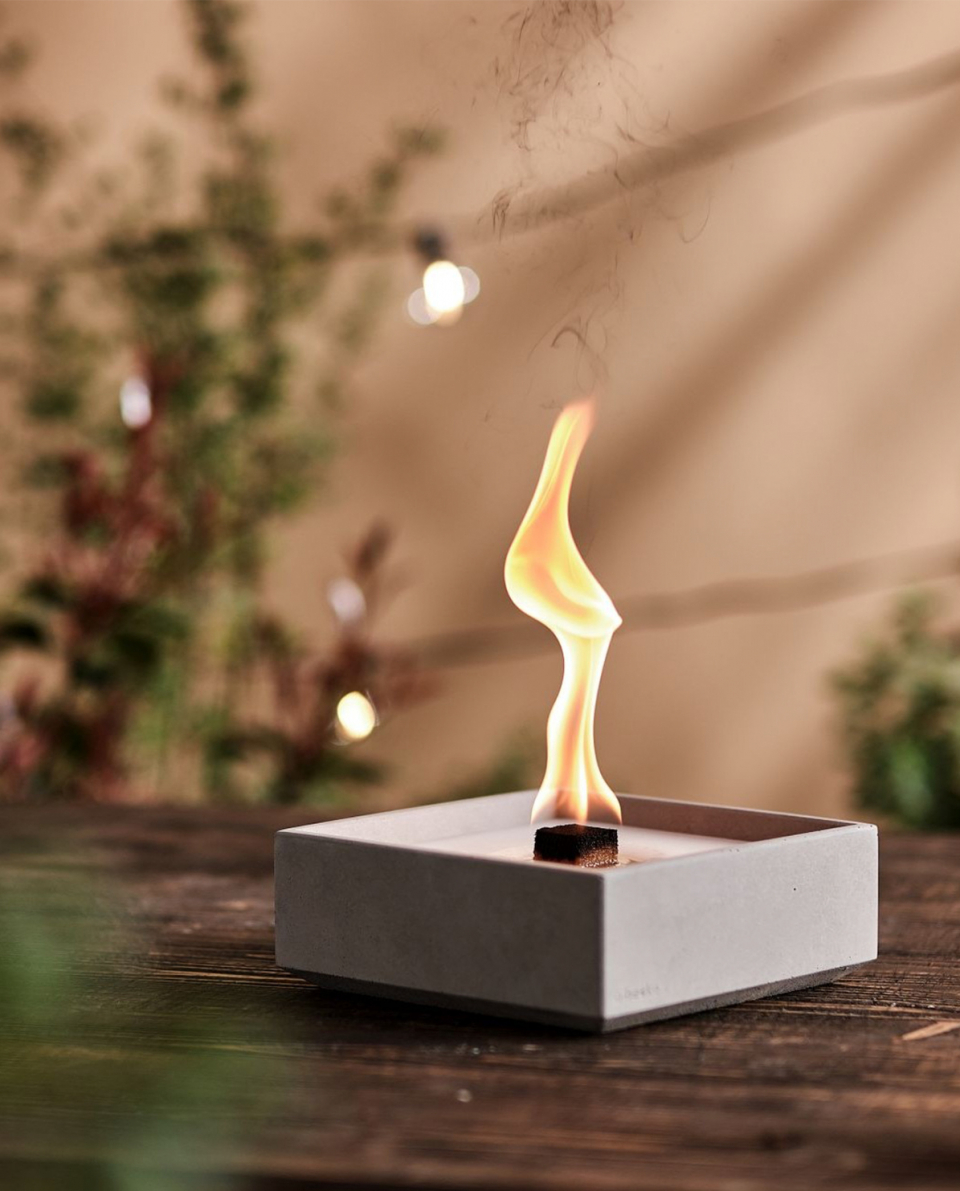 Beske-Manufaktur Betonfeuer MERU 17 x 17 cm 2