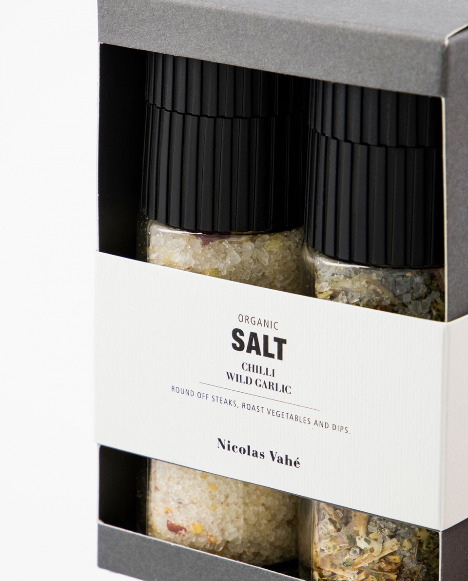Nicolas Vahé Geschenkset Salz Chilli & Wild Garlic 2