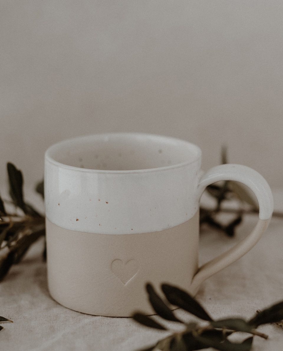 Eulenschnitt Große Tasse Herz 2