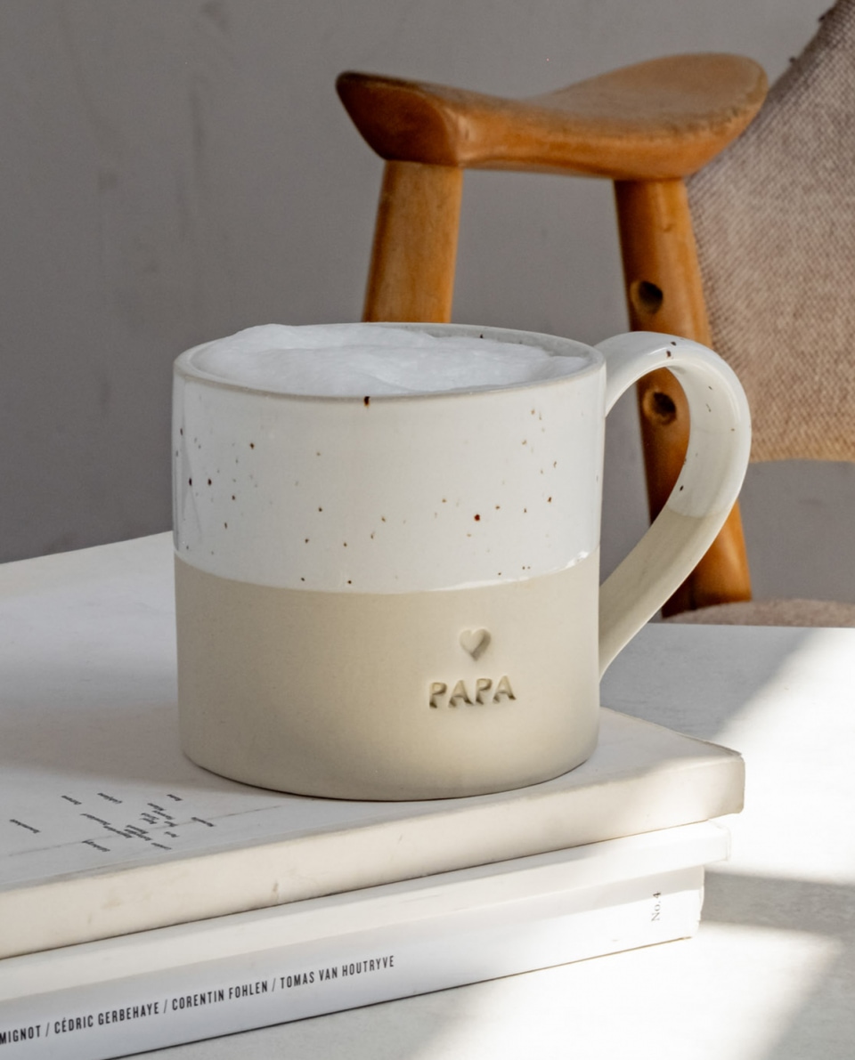 Eulenschnitt Große Tasse Papa 2