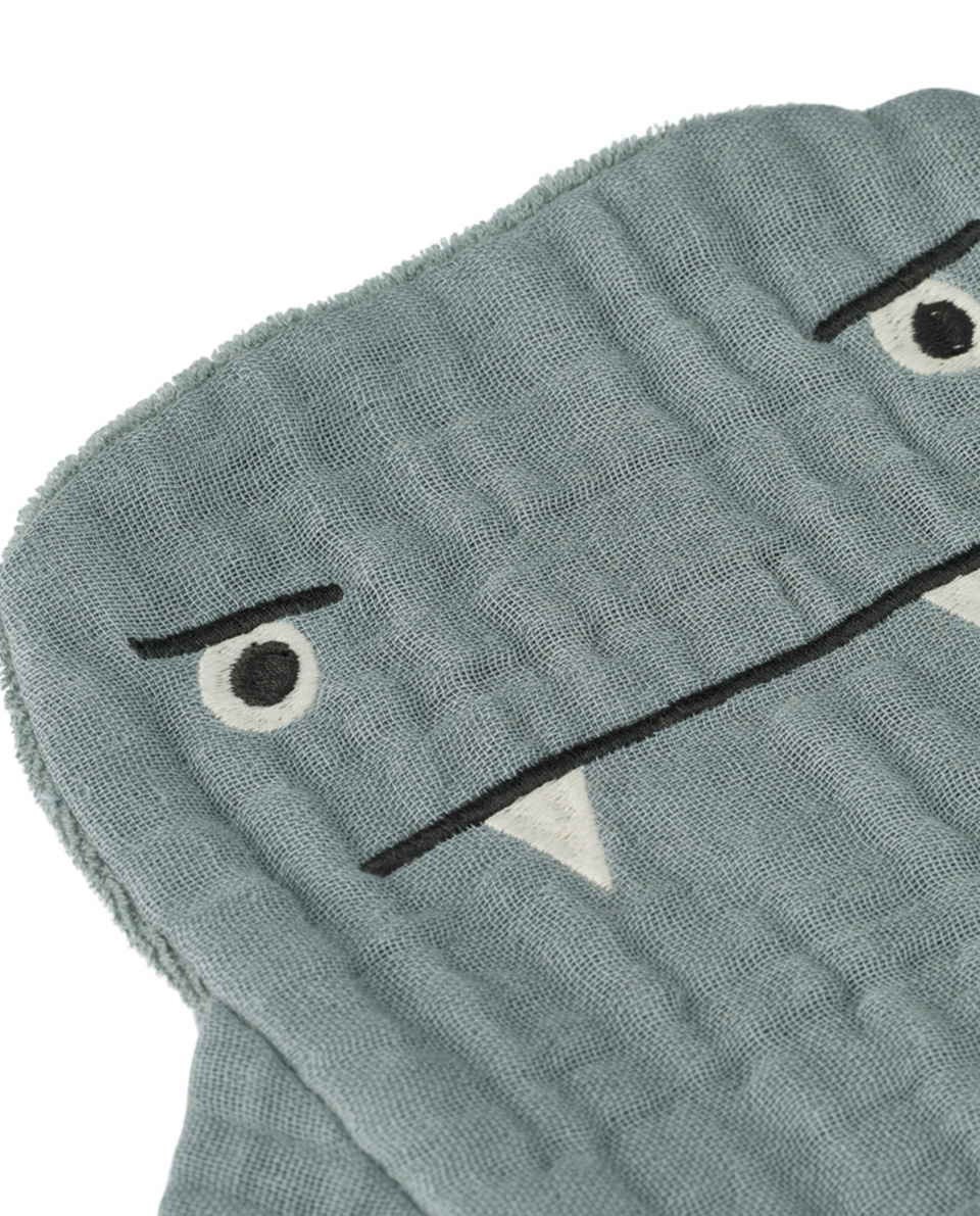 Liewood Kuscheltuch Janai monsters blue mix 2