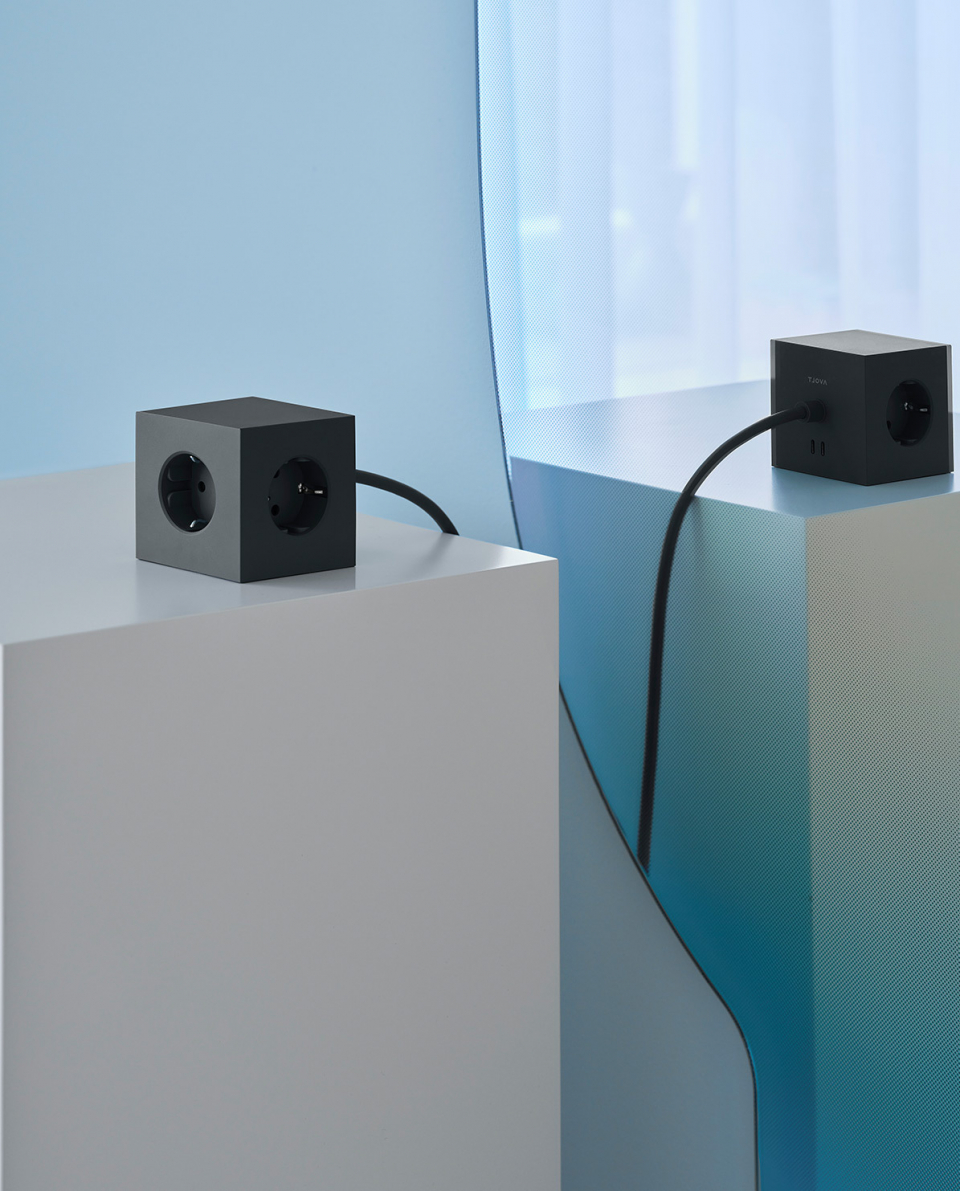 Avolt Mehrfachstecker Square 1 USB-C + Magnet 2
