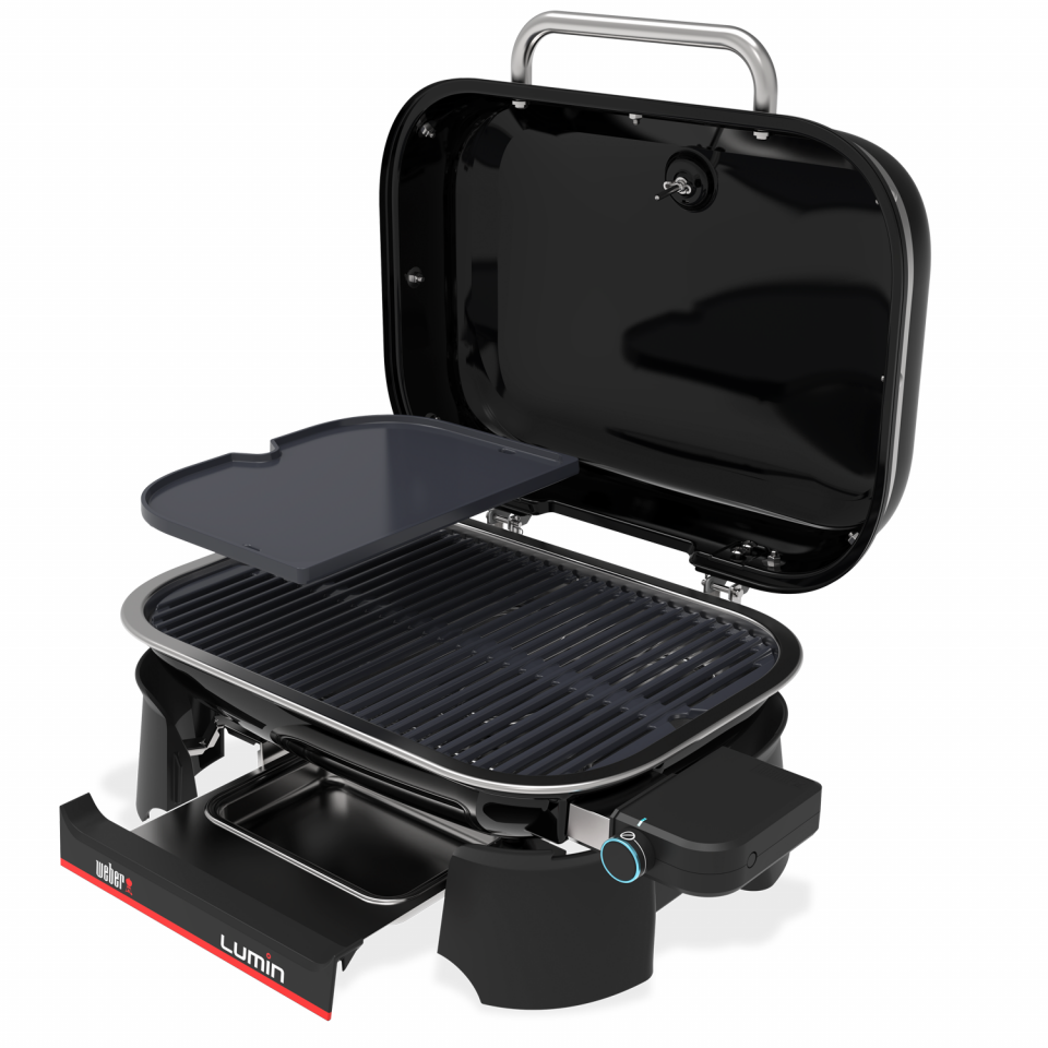 Weber Elektrogrill LUMIN (2026) + gratis Grillplatte 2