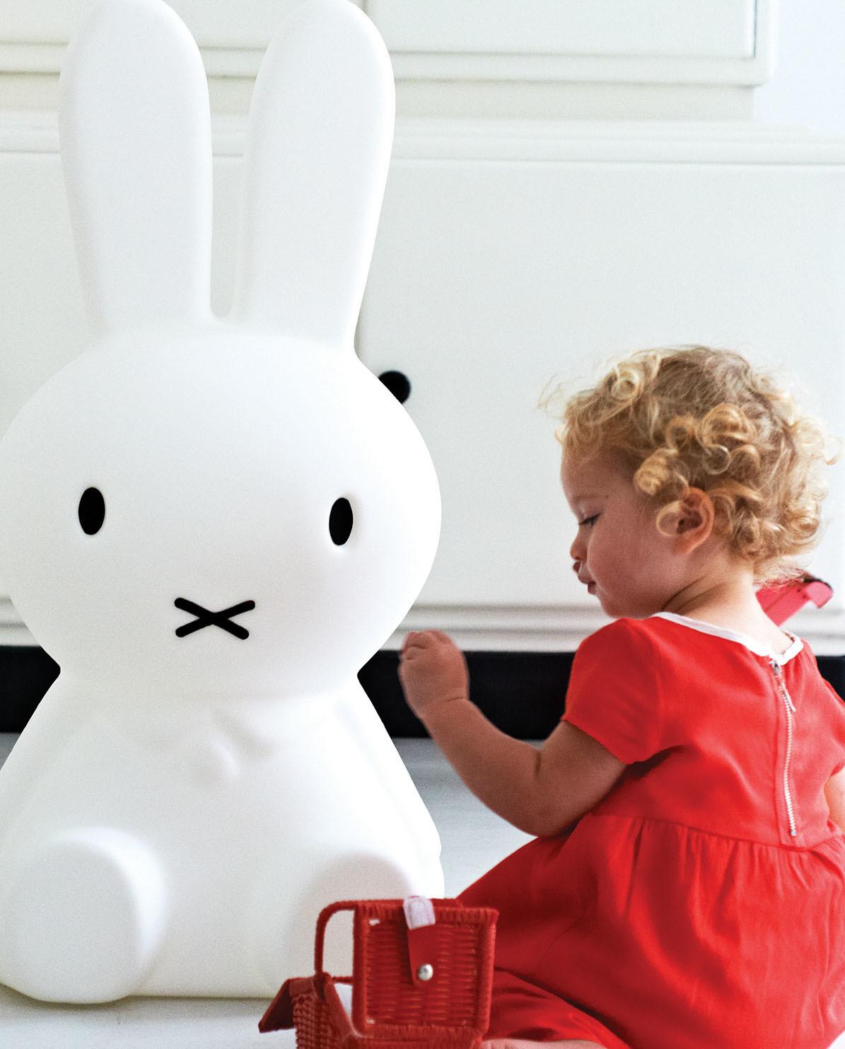 Akkuleuchte Hase Miffy 80 cm H