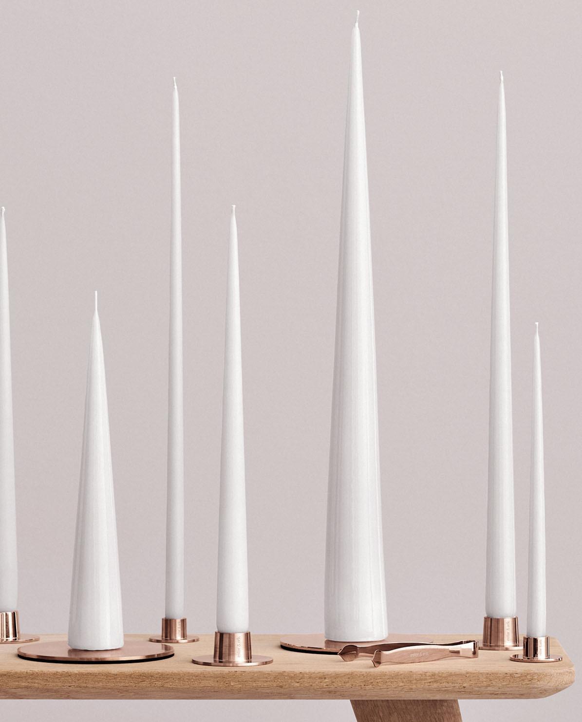 Kegelkerze Set Cone Candles One Size