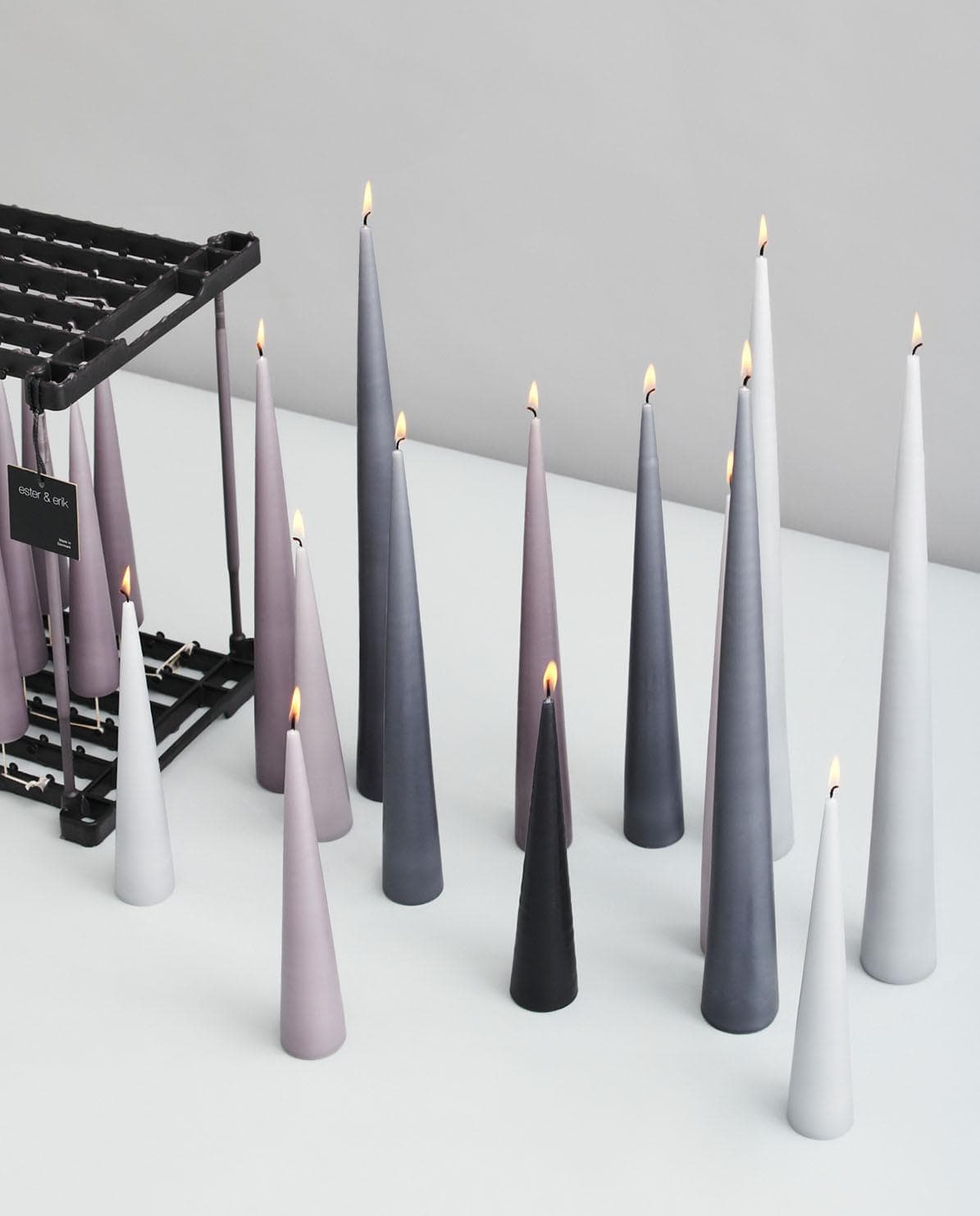 Kegelkerze Set Cone Candles One Size