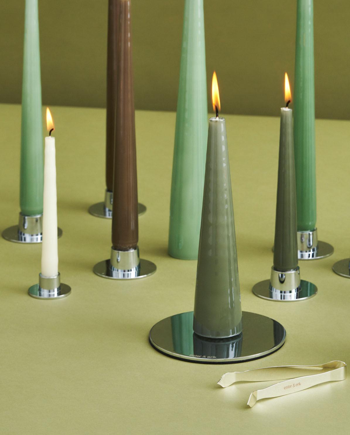 Peitschenkerze Set Taper Candles 32 cm H