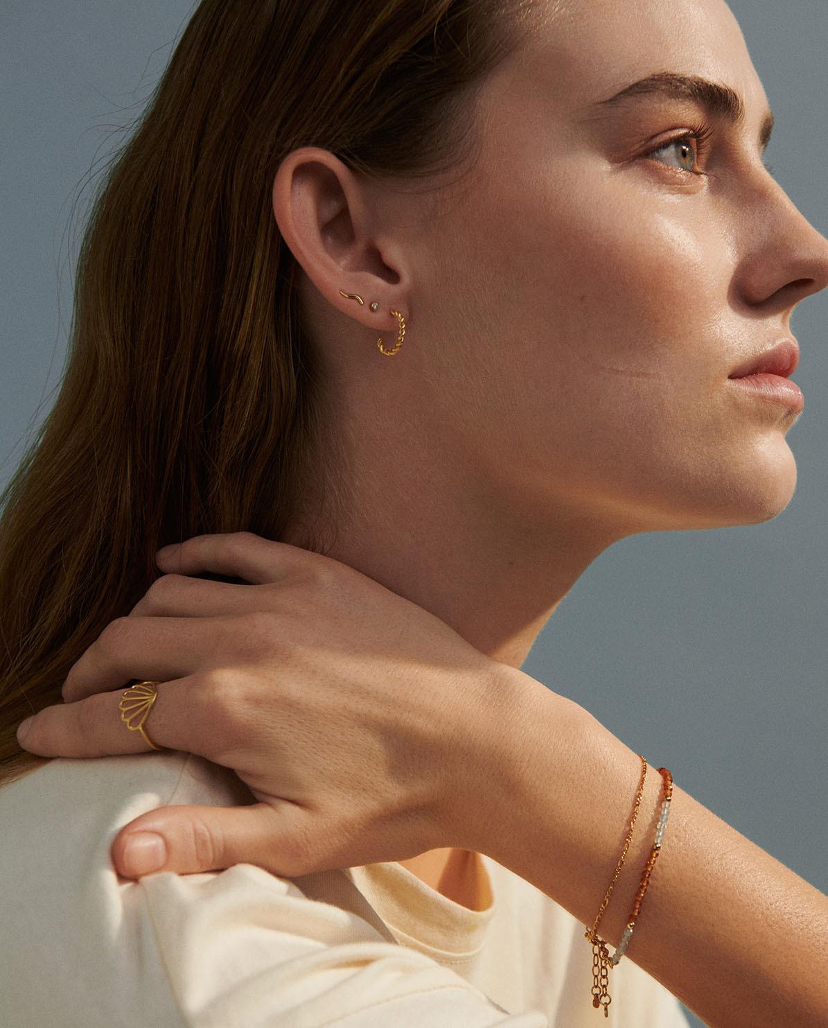 Hoop earrings pernille discount corydon